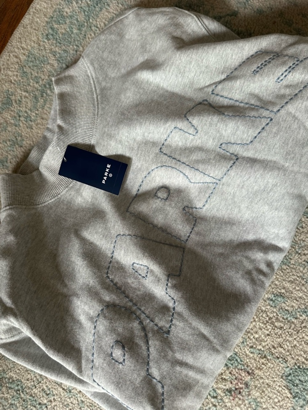 Parke x Target Light Gray Sweatshirt S/M
